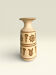 Vintage West Germany Vase in Brutalist and Folkloric Style
