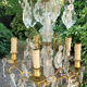 Chandelier with Pampilles style Louis XV France twentieth century