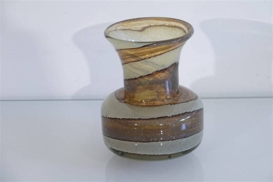 Vintage vase by Michael Harris for Mdina 1960