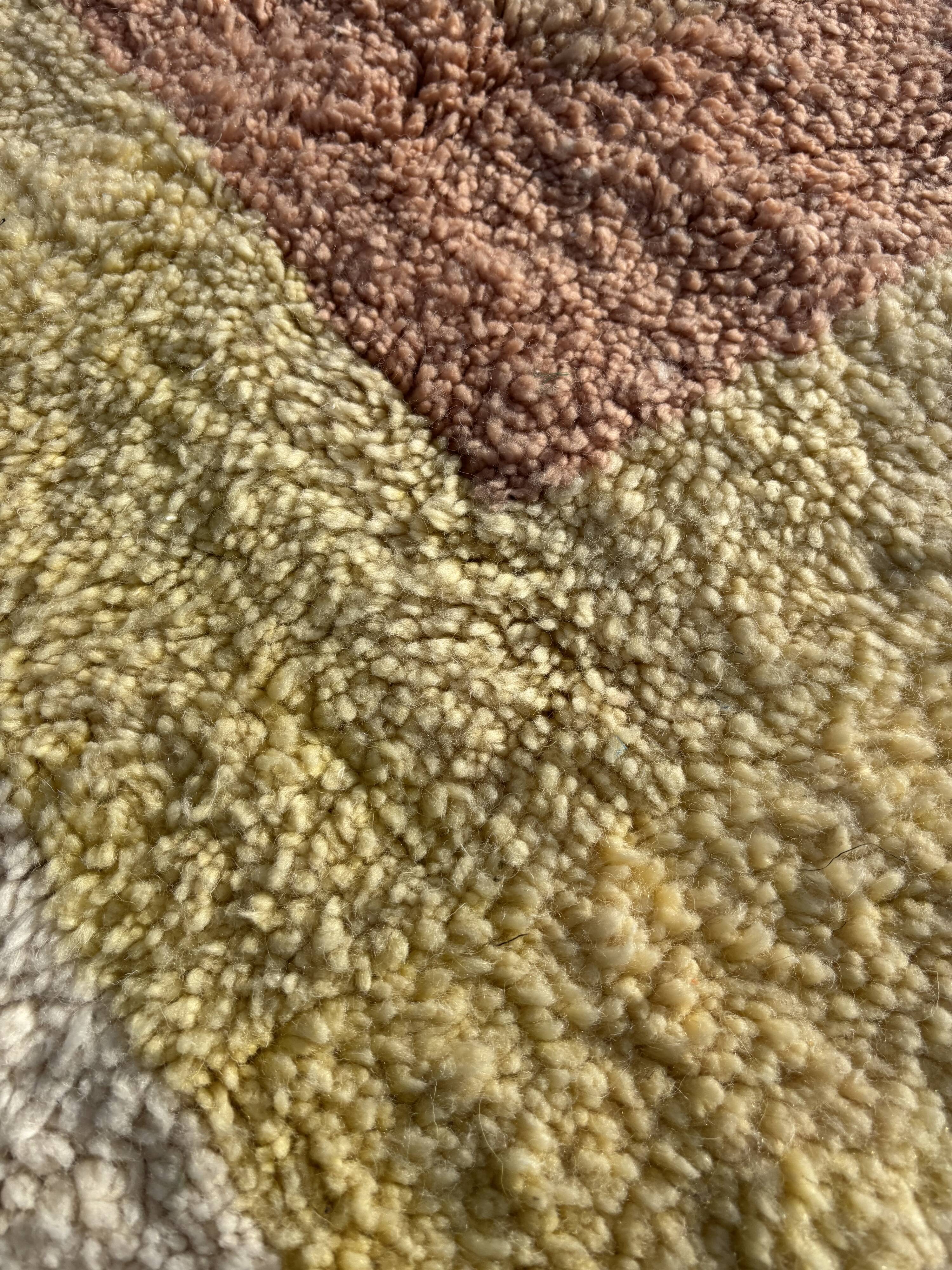 Moroccan Berber rug Beni M'rirt hand-knotted