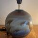 Pied de lampe en céramique artisanale