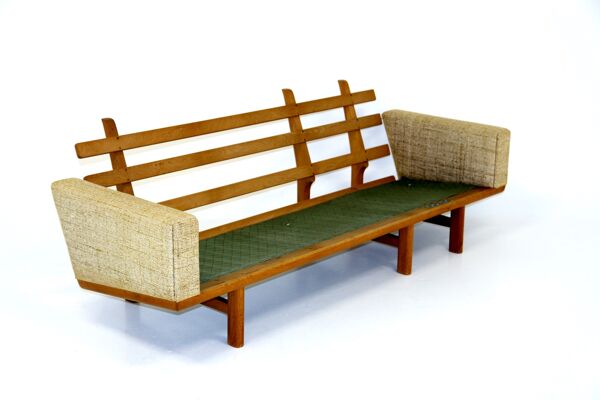 Canapé ge-236 en chêne, Hans J. Wegner, Getama, 1960