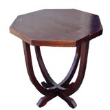 Small Octagonal Art Deco Pedestal Table