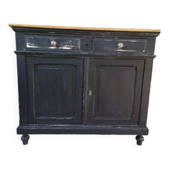 Old Parisian pine furniture