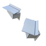 2 B&B Italia bedside tables / night stands