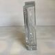 Large crystal ashtray and pocket tray.
