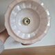 Art Deco wall lamp in marbled pink Clichy glass
