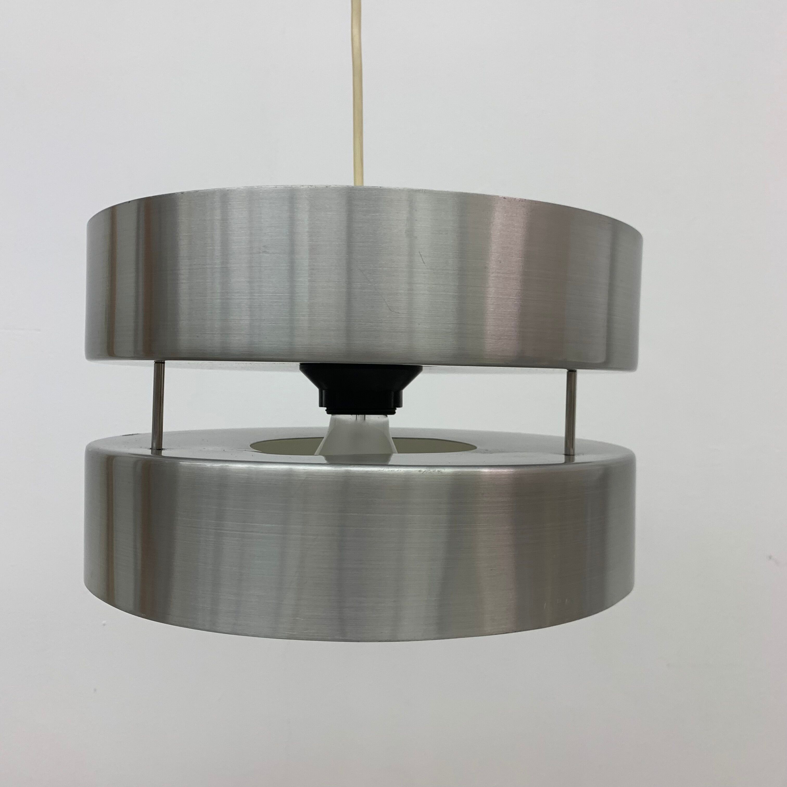 Hanging lamp aluminium design , 1960