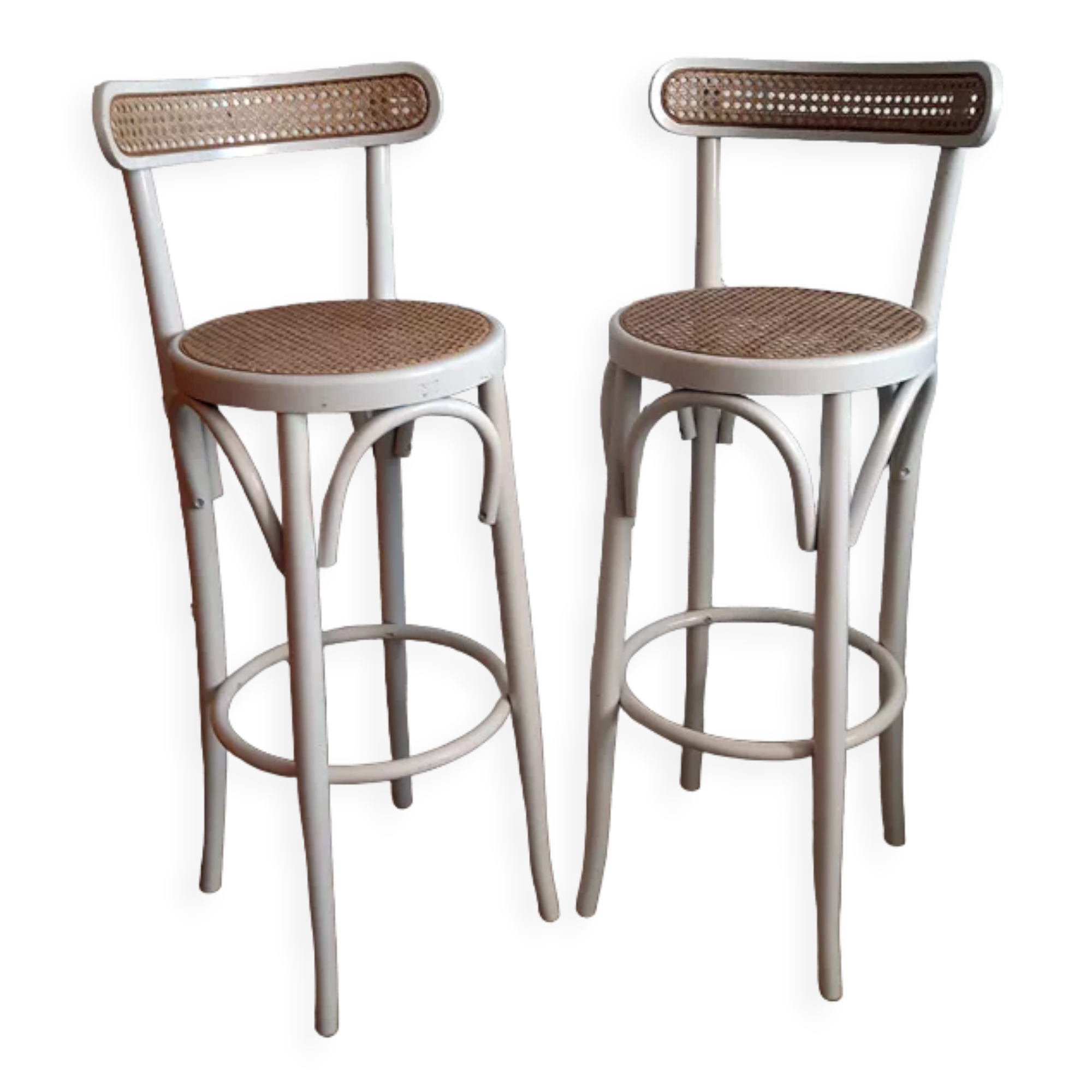 Pair of high stools from the 70s.