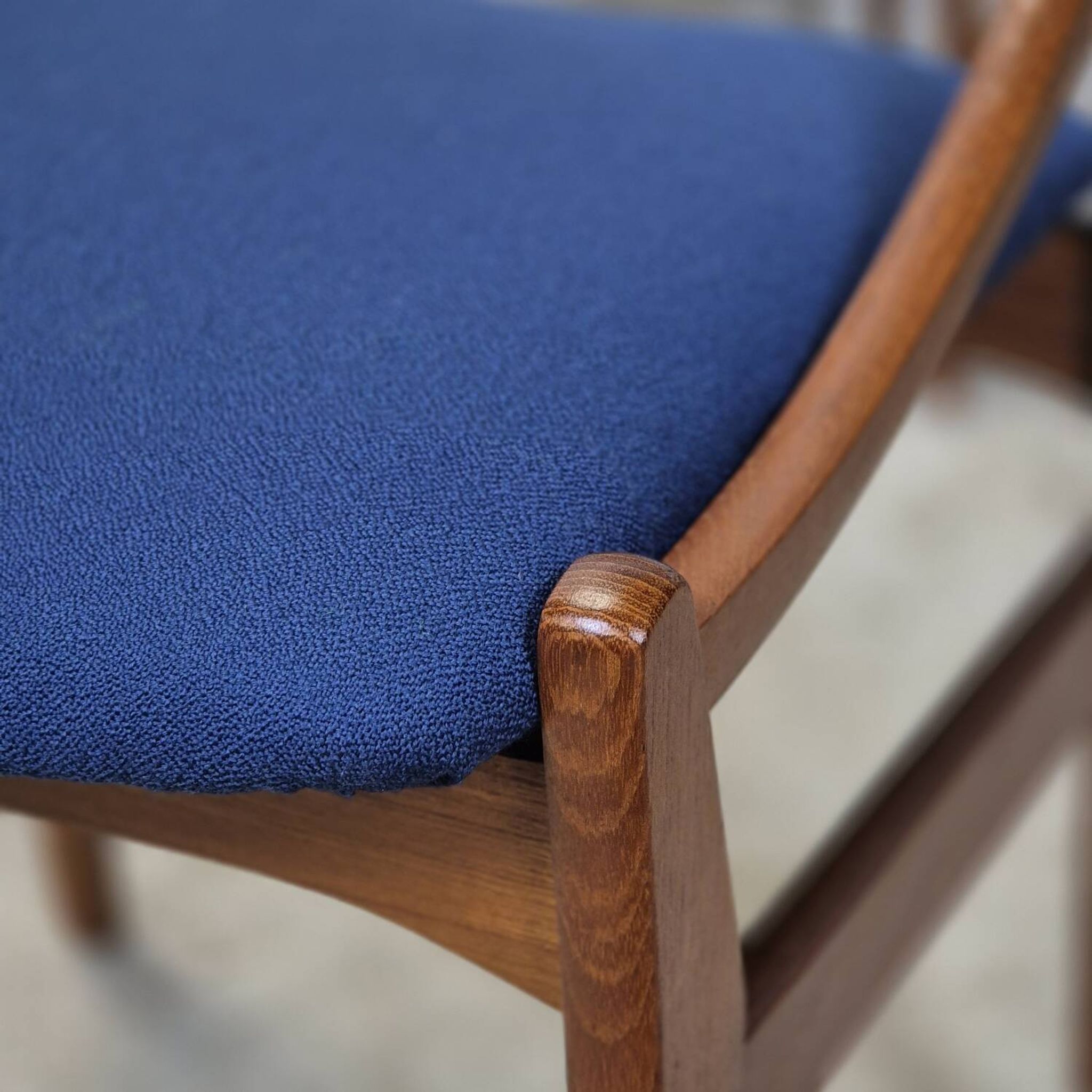 Vintage Danish dining chairs from the 1960s by Vestervig Eriksen.