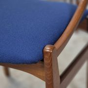 Vintage Danish dining chairs from the 1960s by Vestervig Eriksen.