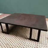 Industrial coffee table steel