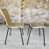 Pair of vintage garden chairs by Fantasia, circa 1950s