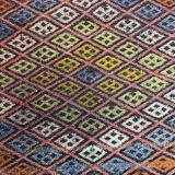 Vintage Turkish Kilim Rug , 77 x 50 cm
