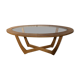 Oval coffee table