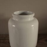 Vintage mustard pot in glazed stoneware