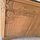 Art Deco Sideboard - Solid Oak - Black Marble