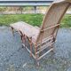Chaise longue bain de soleil rotin fauteuil