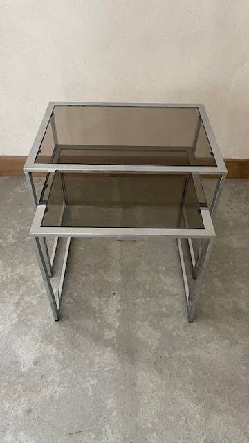 Paire de table gigogne