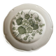 Five dessert plates "capucines" in Gien earthenware.