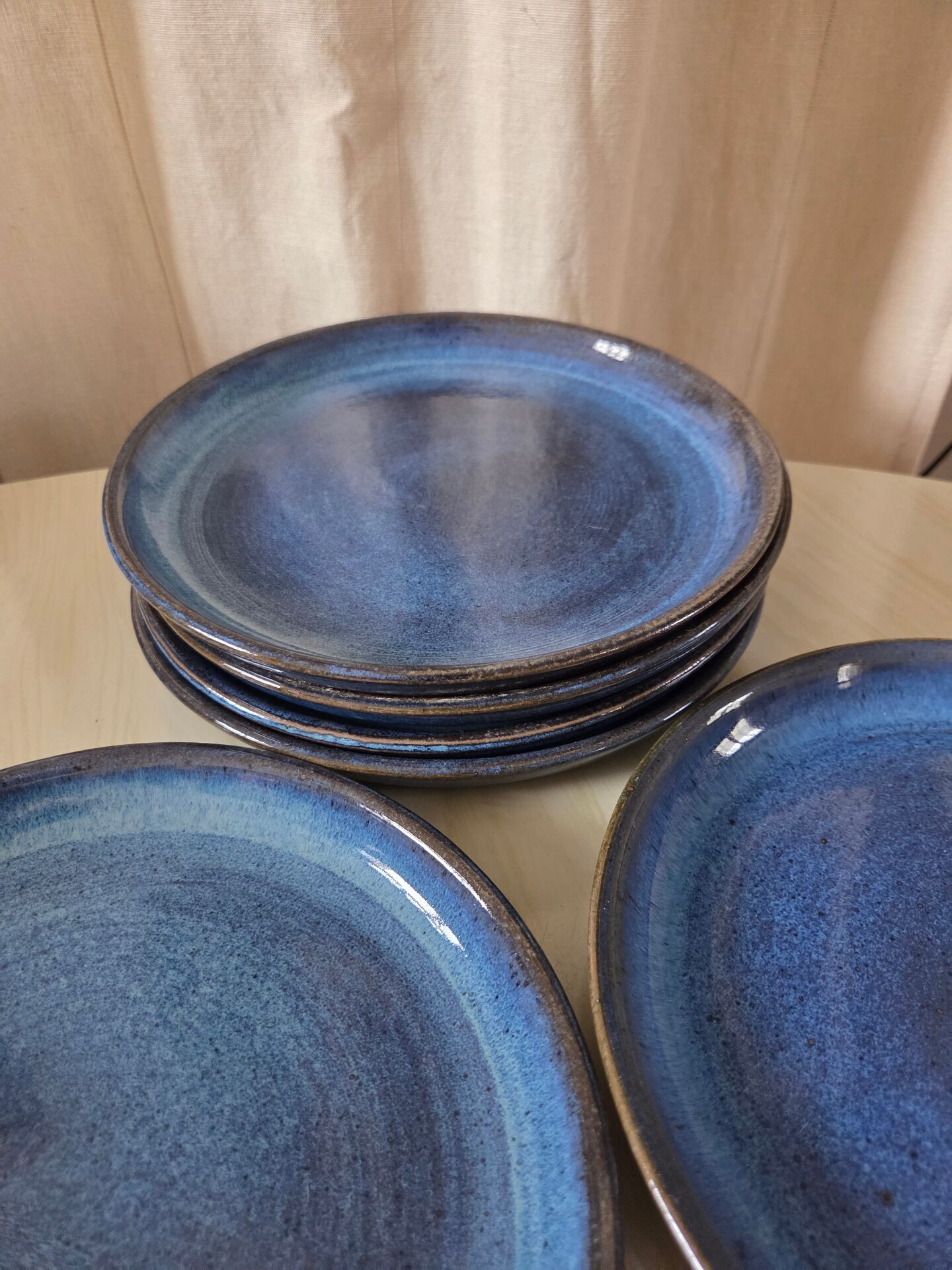 Lot de 6 assiettes en céramique