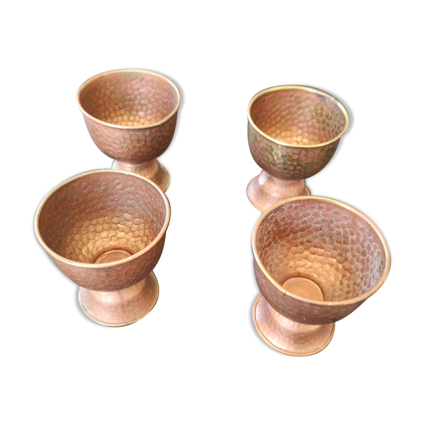 4 copper cockroaches