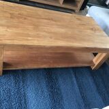 Solid teak coffee table
