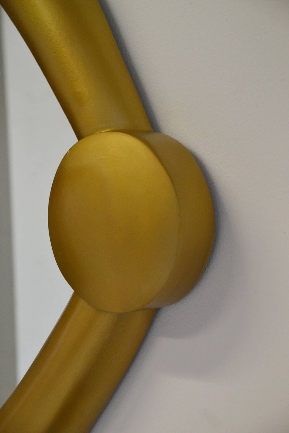 Large free-form Italian mirror 1980