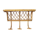 Coat rack in rattan of the 60s