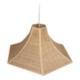 Vintage suspension, wooden slats, France, 1980.