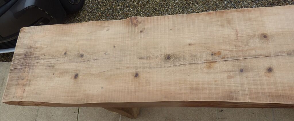 Table 320 cm en bois massif cèdre