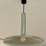Grande suspension chromée Hustadt Leuchten 1960