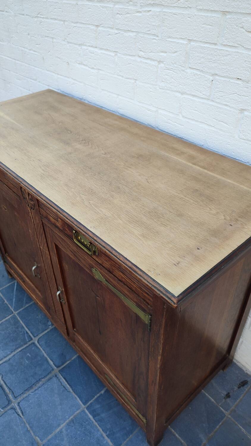Solid oak sideboard