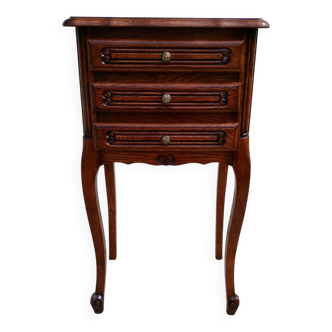 Table de chevet 3 tiroirs