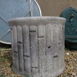 Pair of reconstituted stone planters