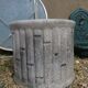 Pair of reconstituted stone planters