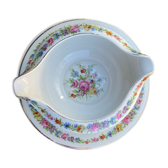 Saucière en porcelaine de Limoges