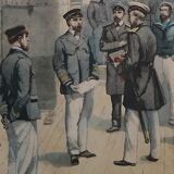 The Officers of the 'Petersburg' 1904