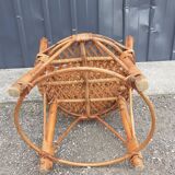 Rattan armchair