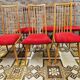 Set of 6 teak chairs by Ernst Martin Dettinger 1960