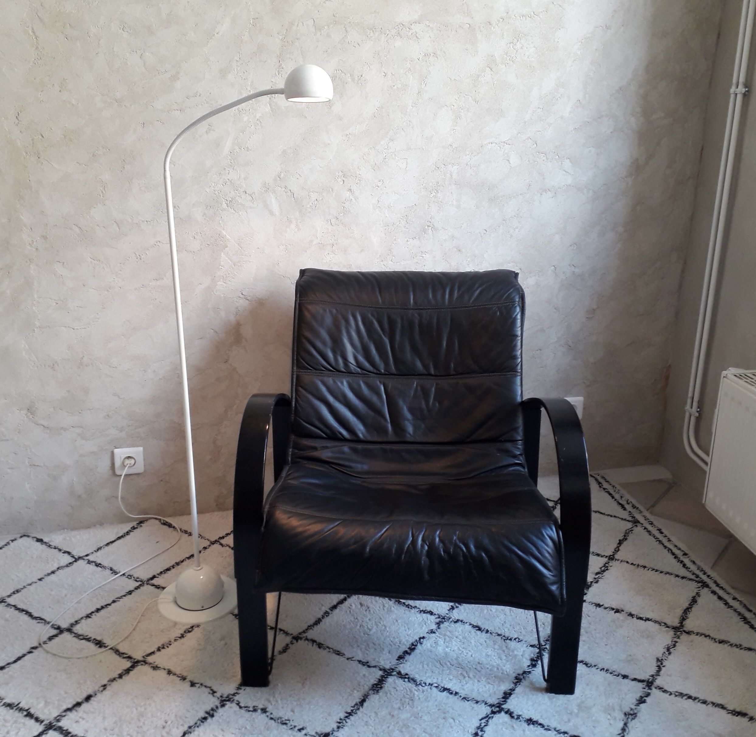 Lampadaire space age mobo light holland