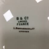 6 flat plates Bernardaud Limoges