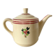 Old teapot in Gien earthenware