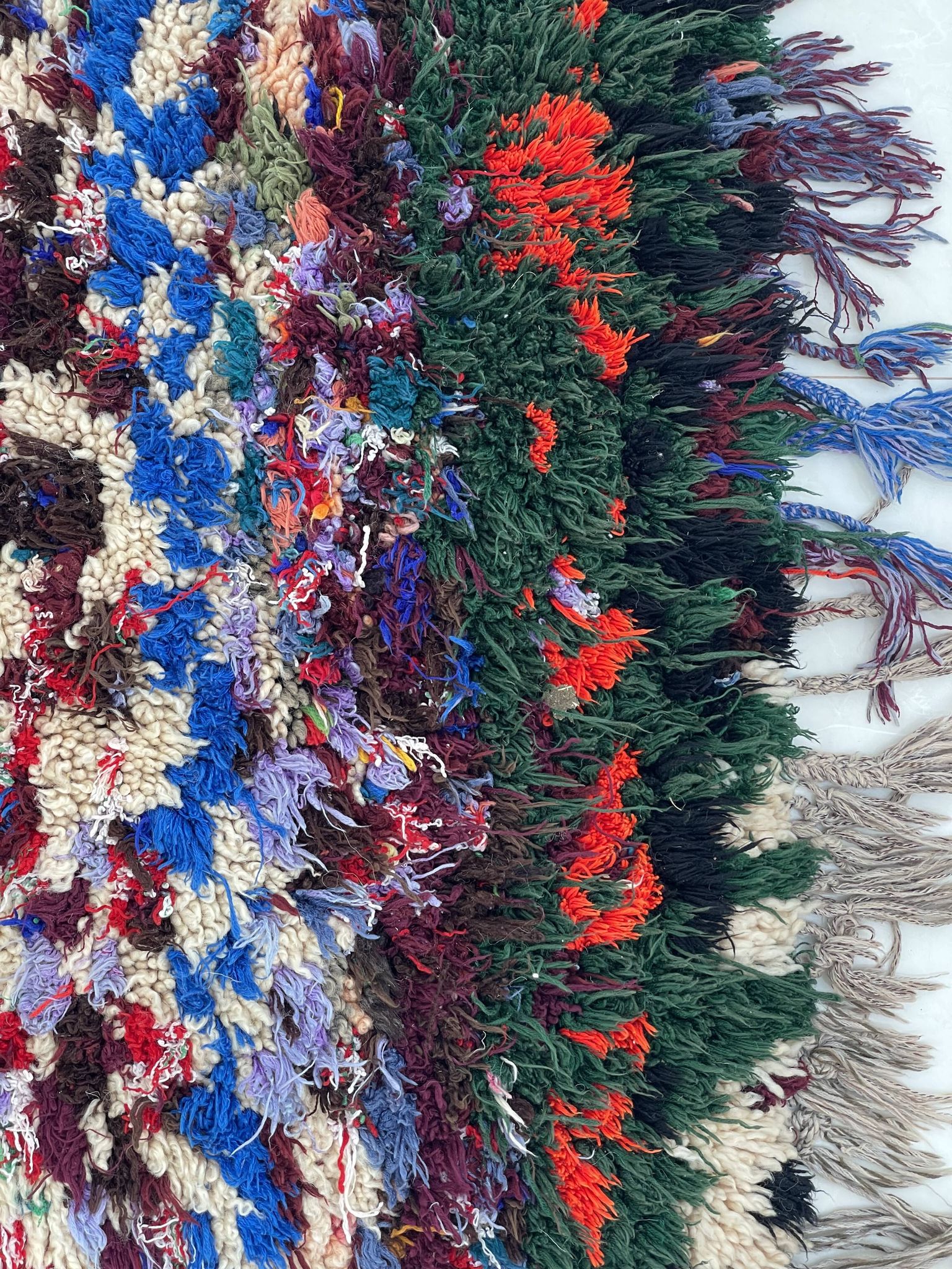 Tapis Boucherouite