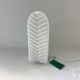 Vintage Fabbian Italy Passarola Lamp Murano Marble Glass Rare Chevron