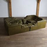 Ubald Klug DS-1025 Terrazza Ensemble de canapés complet pour De Sede Suisse années 1970