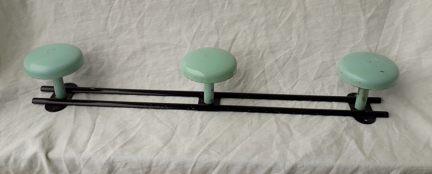 Metal coat rack