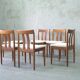 Mid-century teak dining chairs from Vamdrup stolfabrik, 1960s, set of 6