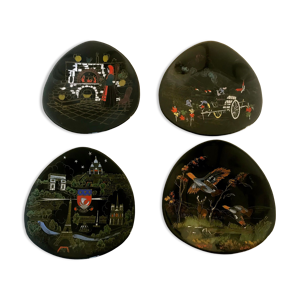 assiettes, décoration