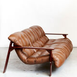 Percival Lafer Brazil-Modern Sofa MP-129 for Lafer S.A.